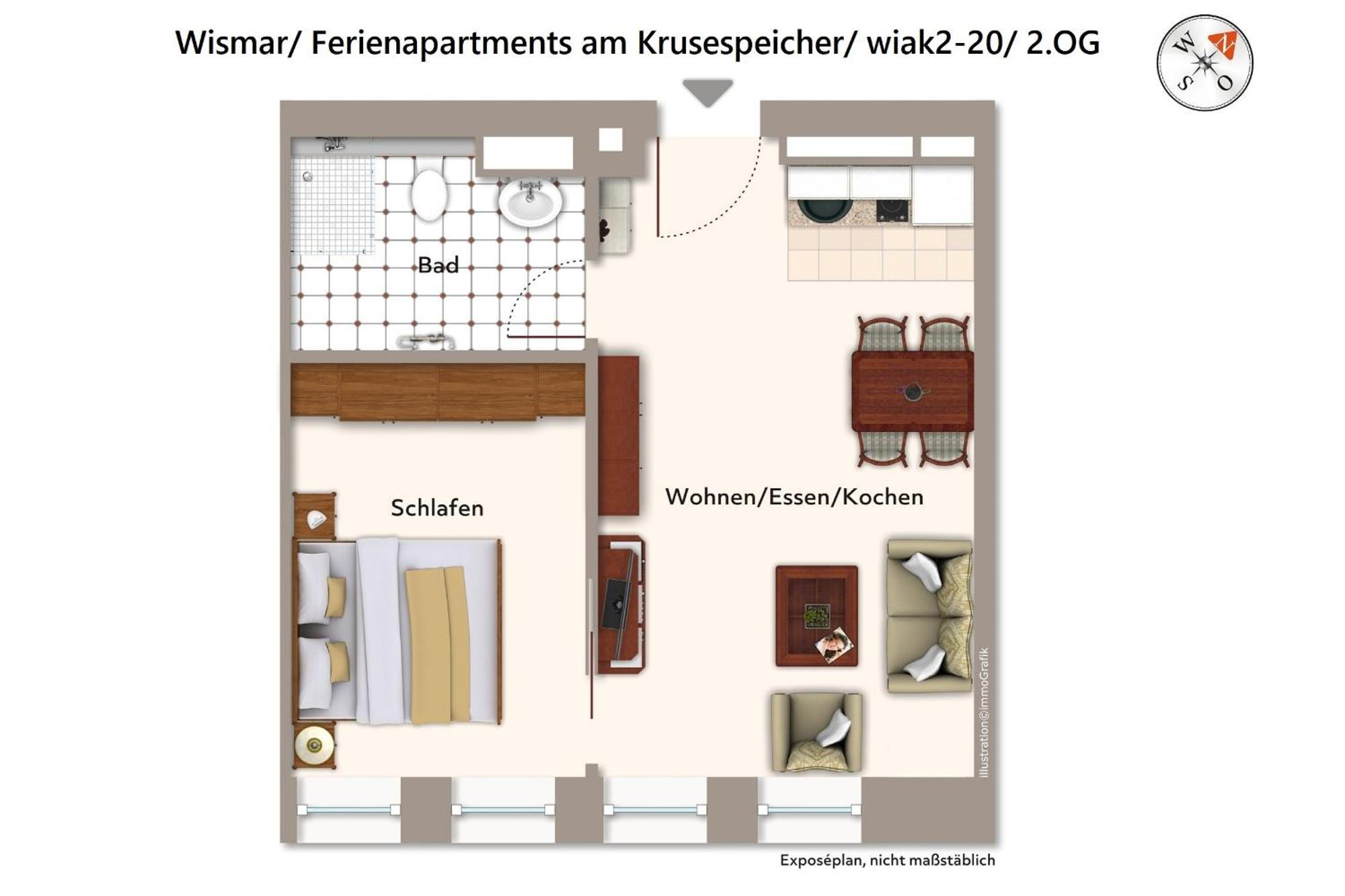 Ferienapartments Am Krusespeicher Ferienapartments Am Krusespeicher 2-20 Wismar Bagian luar foto